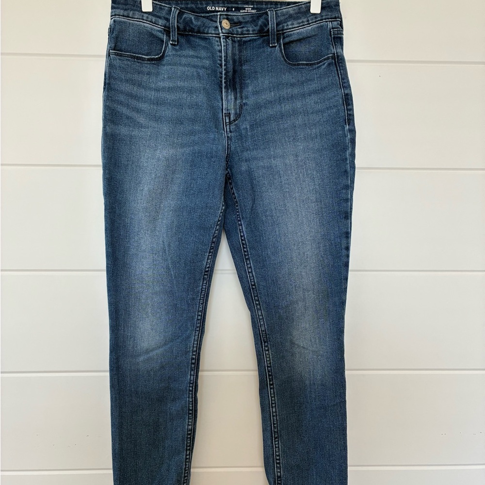 Old Navy Women's Skinny Jeans in Blue